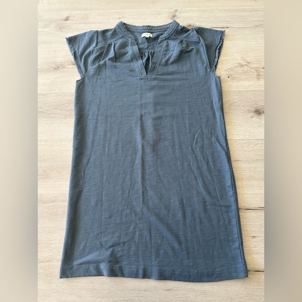 Wonderly June Dress Bison Blue S NWT - Picture 5 of 10